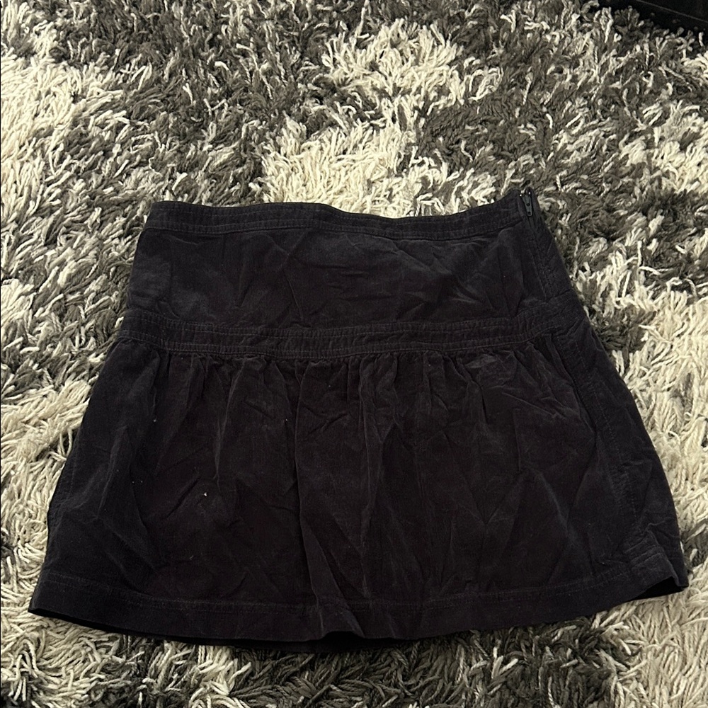 J.Crew Charcoal Cotton Skirt